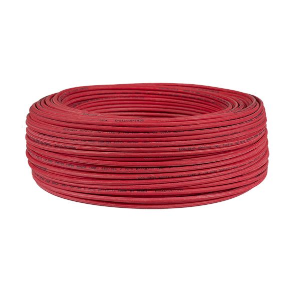 Cable Libre de Halógeno 6.0mm Rojo