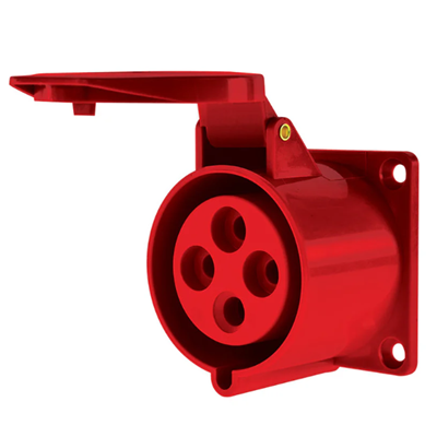 Enchufe Industrial Hembra Embutido 3P+T 32A Lexo