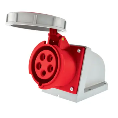 Enchufe Industrial Hembra Sobrepuesto 4P+T 32A Lexo