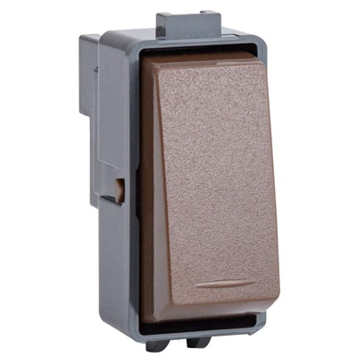 Módulo Genesis Interruptor 9/12 Café