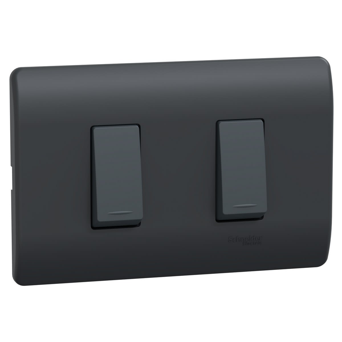 Genesis Embutido Interruptor 9/12 + Interruptor 9/24 Negro