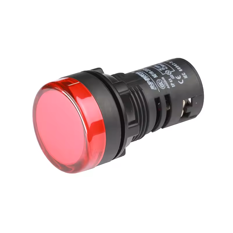 Luz Piloto Rojo 22 mm 220V LED
