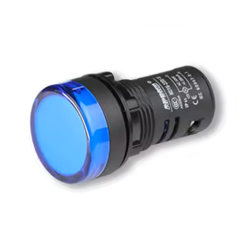 Luz Piloto Azul 22 mm 220V LED Chint