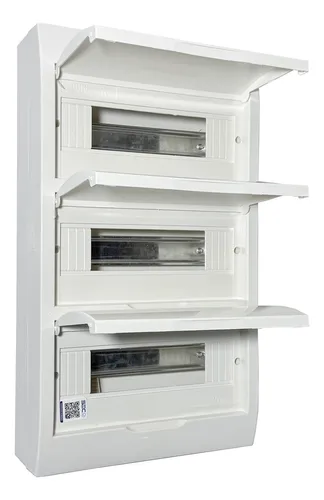 Tablero Plástico Sobrepuesto 36 Circuitos con Transformador DRL