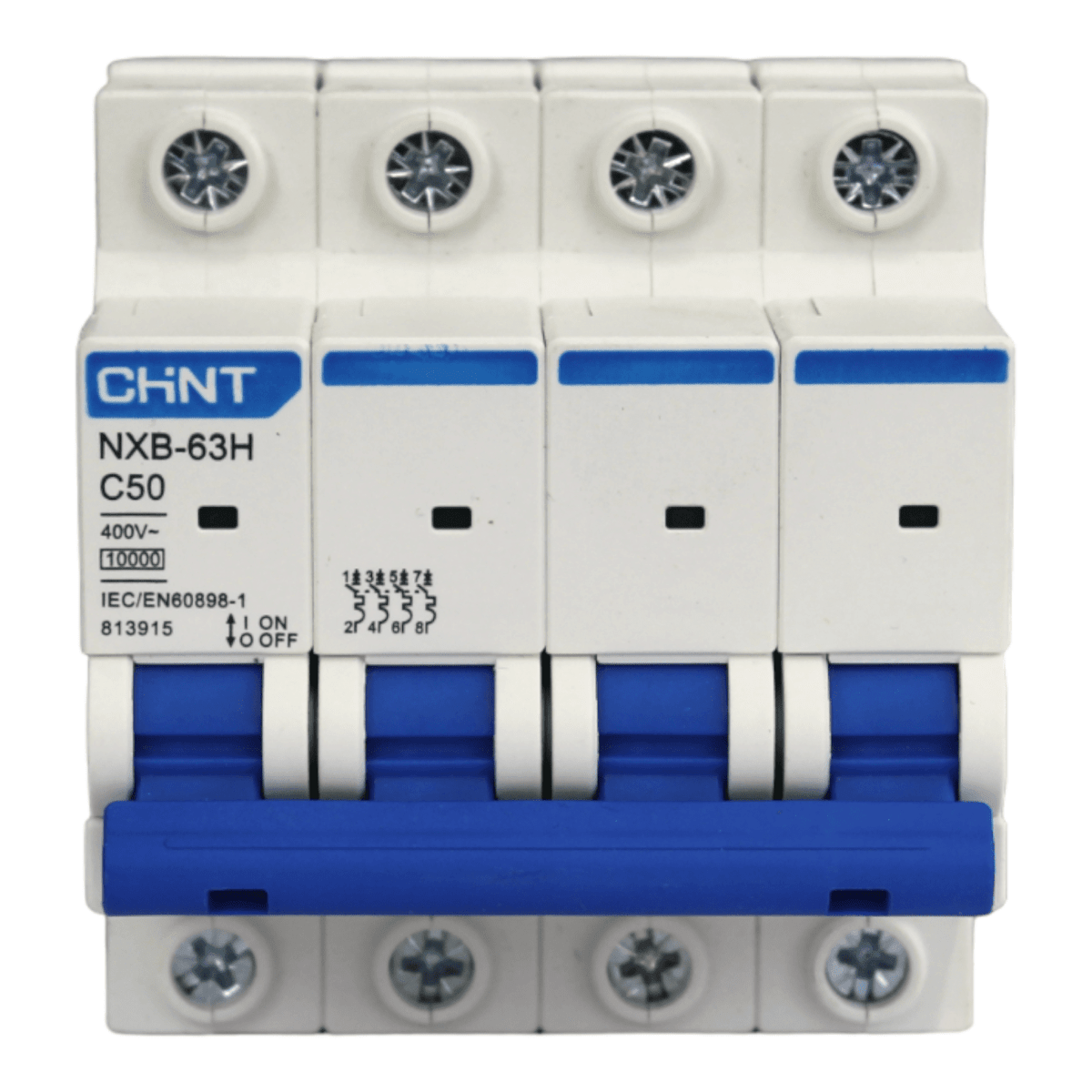 INTERRUPUNTOR AUTOMATICO CHINT C 4 X 50A 10KA