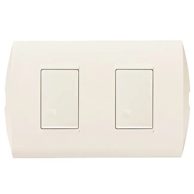 Interruptor 9/15 10A Marfil Superficie NEV